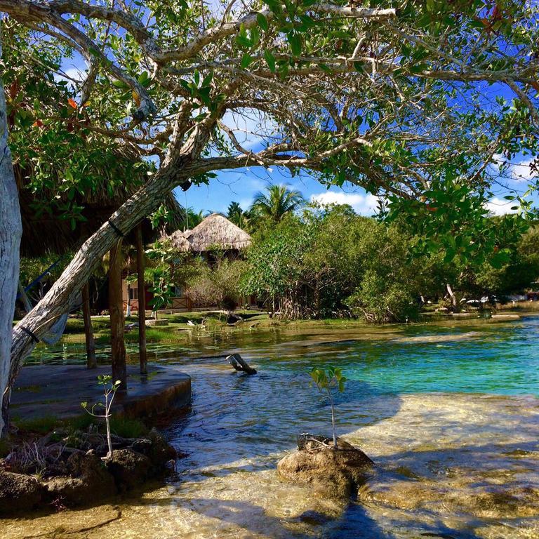 Casa Caracol Otel Bacalar Dış mekan fotoğraf
