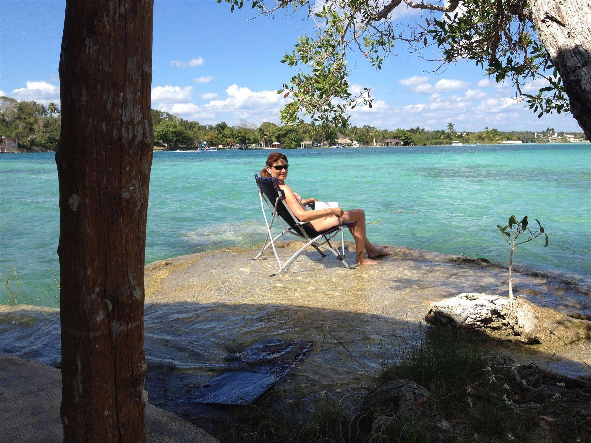Casa Caracol Otel Bacalar Dış mekan fotoğraf