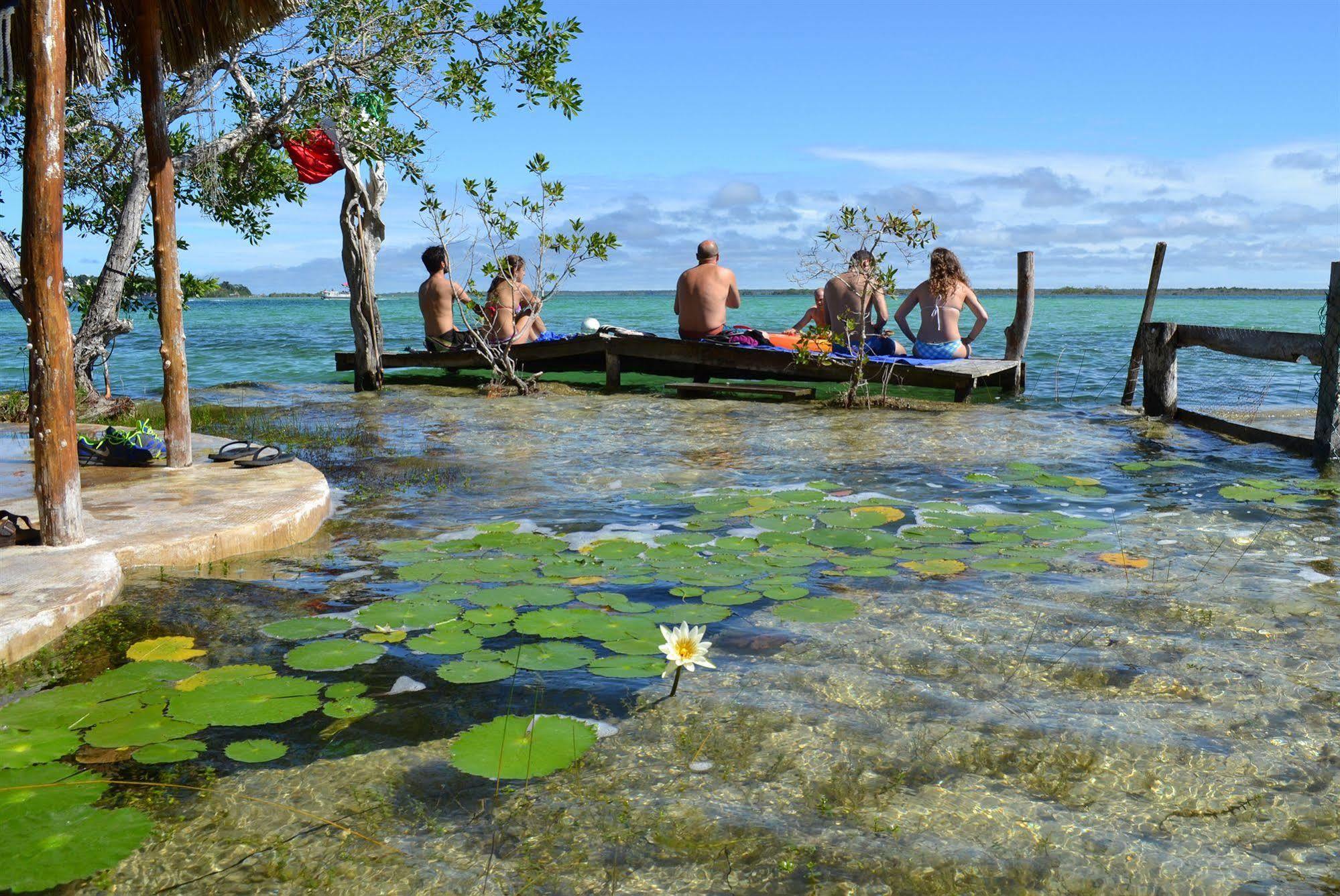 Casa Caracol Otel Bacalar Dış mekan fotoğraf