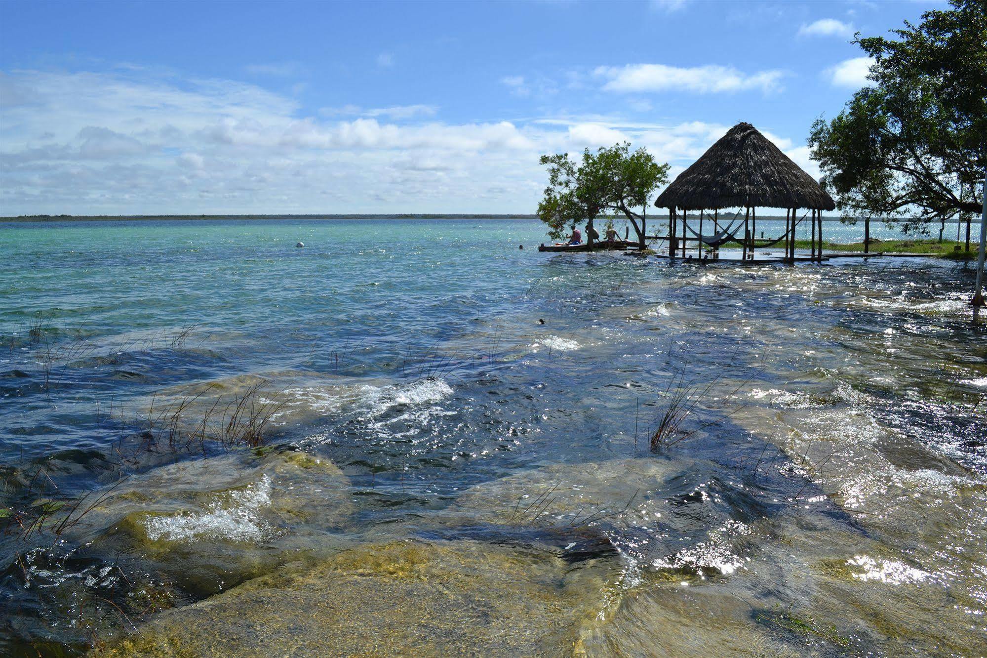 Casa Caracol Otel Bacalar Dış mekan fotoğraf